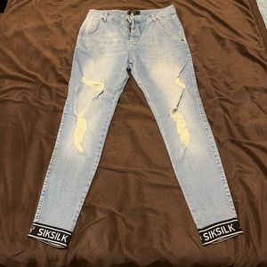 Siksilk Jeans Size Medium